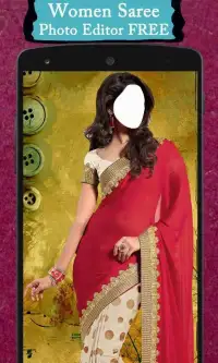 Women Saree Photo Editor FREE Screen Shot 0