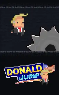 Donald Jump - A Survival Platformer Screen Shot 2