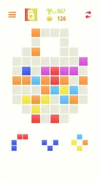 Match 3 Multicolor Block Puzzle Screen Shot 1