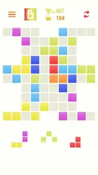 Match 3 Multicolor Block Puzzle Screen Shot 2