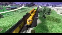 Euro Train Racing sim 3D 2020: Train Driving Game Screen Shot 3