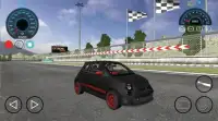 Fiat 500 Car Race Drift Simulator Screen Shot 1