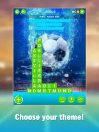 Football Logo Stacks - Team Names Word Blocks Screen Shot 2