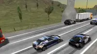 Police Cars Driving: Heavy Traffic Simulator Screen Shot 0