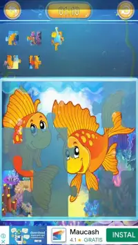 Puzzle jigsaw : animals for kids Screen Shot 1