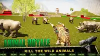 Angry Lion Animal simulator Battle Screen Shot 4