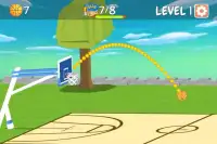Basketball Hoops Master Challenge - 2D basket game Screen Shot 22