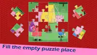 Piggy Jigsaw Puzzle Game Screen Shot 0