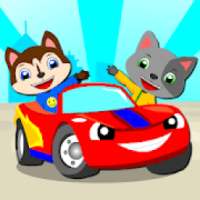 Paw Boom Kids Cartoon Car Puzzle - Pups Friends