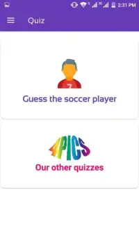 Guess The Soccer Player Screen Shot 0