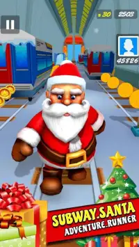 Subway Santa Adventure – Subway Runner Game 2019 Screen Shot 25