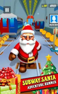 Subway Santa Adventure – Subway Runner Game 2019 Screen Shot 14