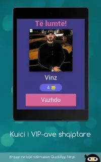 Kuizi i VIP-ave shqiptare | Albanian VIP-s quiz Screen Shot 4