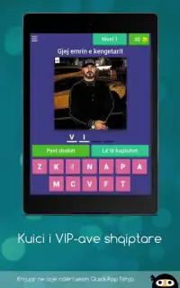 Kuizi i VIP-ave shqiptare | Albanian VIP-s quiz Screen Shot 5