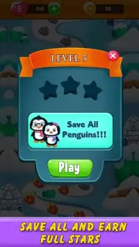 Penguin Bubble Shooter Screen Shot 0