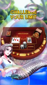 Baccarat King - Baccarat Free Games Casino Screen Shot 3