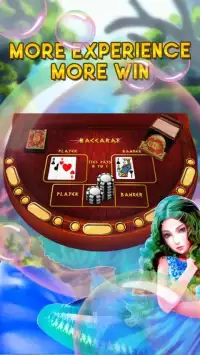 Baccarat King - Baccarat Free Games Casino Screen Shot 4