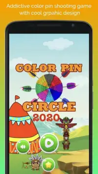 Color Pin Circle 2020 - Color Pin Shooting Game Screen Shot 4