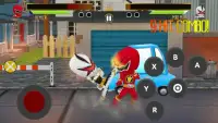 Superheroes Fighting Games Street Battle Screen Shot 1