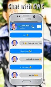 Chad Wild Call - Video Call and Chat Simulator Screen Shot 1