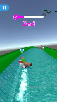 Water Park Race Roller Rush IO Screen Shot 13