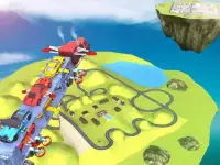 Car Transporter Flying Game 3D Screen Shot 9