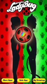 Ladybug Coloring the cat of noir game Screen Shot 7