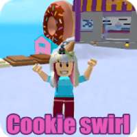 Cookie The Robloxe And Swirl Obby world Mod 2019
