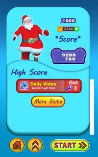 Subway Santa Rush - Santa Claus Running Game Screen Shot 4