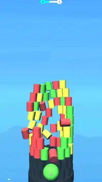 Color Ball Stack Ball 3D : Hit & Knock the Cans Screen Shot 1