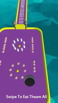 Color Hole Hunger Eating Cubes:Blackhole io Games Screen Shot 1