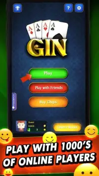 Gin Rummy : Free Card Game Screen Shot 12