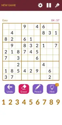 Free Classic Sudoku Puzzles Screen Shot 5