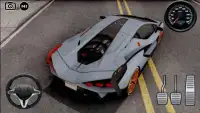 Driving Lamborghini Sian New Drift Simulator Screen Shot 0