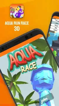 Aqua Run Race 3D Screen Shot 4