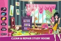 Doll House Cleaning & Decoration - Girls Craft Screen Shot 2