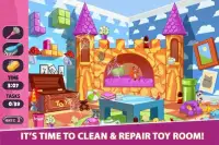 Doll House Cleaning & Decoration - Girls Craft Screen Shot 1