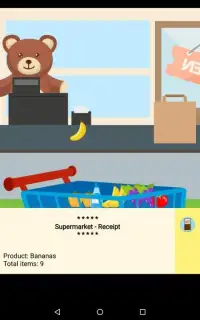 Supermarket - Learn & Play Screen Shot 1