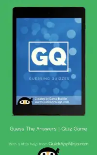 Guess The Answers | Quiz Game Free Screen Shot 2