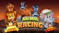 Animals Car Racing 3D Screen Shot 4
