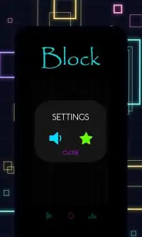 Neon Blocks - Glowing Blocks Puzzle Game Screen Shot 3