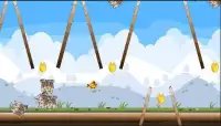 Angry Flying Birds Screen Shot 0