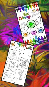 Fun Coloring for kids Screen Shot 4