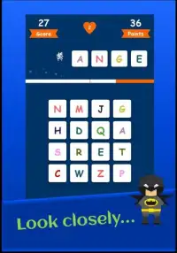 Word Jumble: Jumble Word Solver, Scrambled Letters Screen Shot 1
