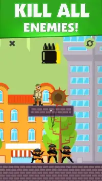 Mr Spy Bullet - Puzzle Shooter Screen Shot 6