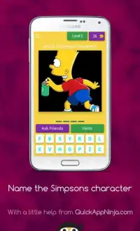 Name the Simpsons Characters Screen Shot 8