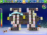 Mahjong Solitaire : Classic Christmas Journey 2019 Screen Shot 1