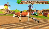 Bull Farming Village Farm 3D Screen Shot 13