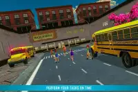 Virtual High School Bus Driver Simulator Screen Shot 2