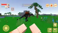 Jurassic Dinosaurs Craft : Block Build & Survival Screen Shot 2